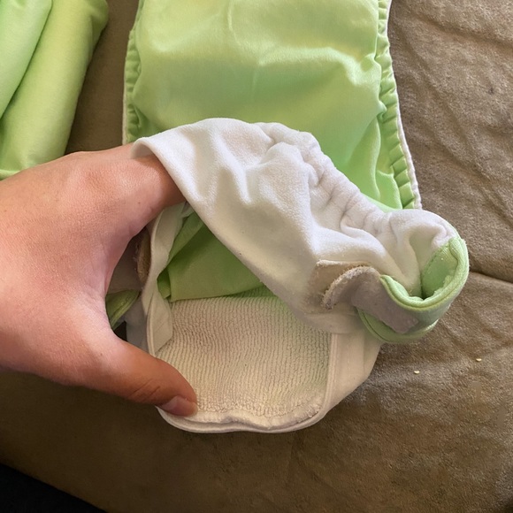 18 reusable baby genius diapers size L - Picture 4 of 4